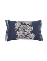 Tapestry Tree & Striped Square Cushion