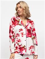 Jersey Floral Print Pyjama Top