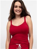 Lace Trim Vest