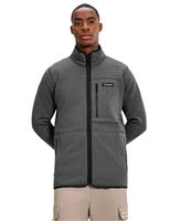 Fleece Funnel Neck Zip Up Jacket