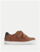 Start-Rite Kids' Leather Riptape Trainers (3 Small - 12 Small) Brown Mix