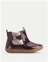 Kids Leather Bow Detail Boots (4 Small - 8 Small)