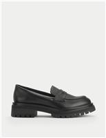 Leather School Shoes (3 Large - 7 Large)