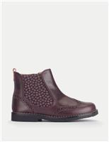 Leather Chelsea Boots (6 Small - 4 Large)