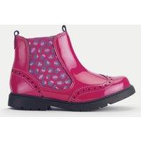 Start-Rite Kids' Patent Chelsea Boots (6 Small - 4 Large) Cherry Red