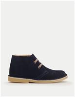 Kids Suede Shoes (8 Small - 2 Large)
