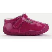 Start-Rite Kids' Patent Leather Pram Shoes (3-5 Small) Cherry Red