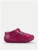 Kids Patent Leather Pram Shoes (3-5 Small)