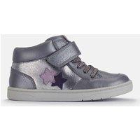 Start-Rite Kids' Leather Star Trainers (6 Small - 2 Large) Grey Mix