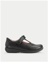 Kids Leather School Shoes (6 Small - 1 Large)