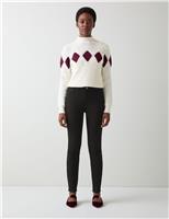 Mid Rise Skinny Fit Ankle Grazer Jeans