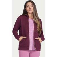 Skechers Go Walk Textured Jacket Dark Pink