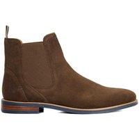 Dune London Suede Chelsea Boot Brown