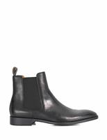 Leather Pull-On Chelsea Boots
