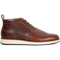 Dune London Leather Lace Up Shoe Brown