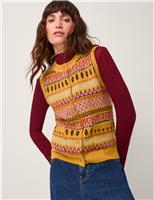 Fair Isle Knitted Tank Waistcoat