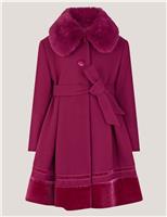 Faux Fur Coat (3-13 Yrs)