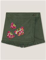 Corduroy Sequin Butterfly Skort (3-13 Yrs)