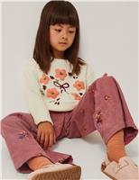 Floral Embroidered Jumper (3-15 Yrs)