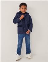 Quilted Hooded Jacket (2-13 Yrs)