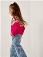 Fair Isle Sparkly Jumper (3-13 Yrs)