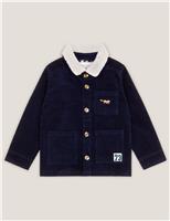 Corduroy Borg Collar Shirt (2-13 Yrs)