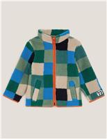 Checked Bomber Jacket (2-13 Yrs)