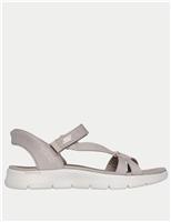Skechers Go Walk Flex Sandals Taupe