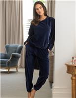 Ribbed Fleece Lounge Set