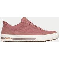Skechers Arch Fit Arcade Cuddle Steps Quilted Trainers Pink