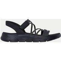 Skechers Go Walk Flex Sandals Black Mix