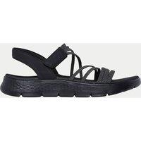 Skechers Go Walk Flex Sandals Black Mix