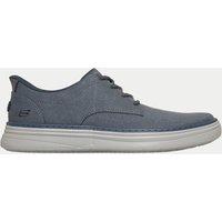 Skechers Hyland Slip On Trainers Navy