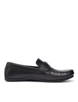 Tommy Hilfiger Hardware Hilfiger Leather Slip On Loafers Brown