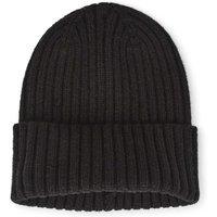 Jones Bootmaker Rib Hat and Scarf Gift Set Black