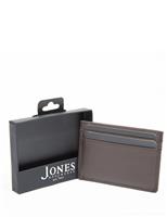 Jones Bootmaker Leather Card Holder Black