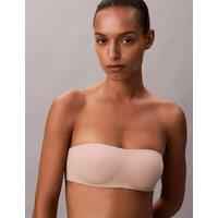 Calvin Klein Perfectly Fit Wired Strapless Bandeau Bra Brown