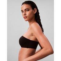 Calvin Klein Perfectly Fit Wired Strapless Bandeau Bra Black