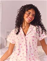 Pure Cotton Heart & Rose Pyjamas in a Bag