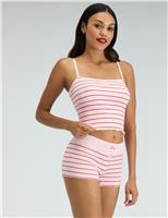Ribbed Striped Pyjama Set