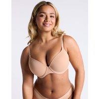 Boux Avenue Wired Plunge T-Shirt Bra (A-G) Beige