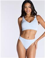 Seamless Embroidered Non Wired Bralette
