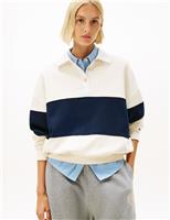 Cotton Rich Rugby Sweatshirt