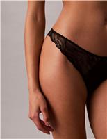 Sensual Stretch Lace Thong