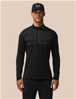Hybrid Half Zip Long Sleeve Top