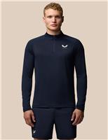 Castore Lightweight Half Zip Training Top Light Green