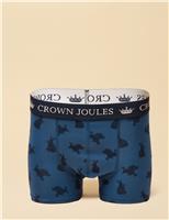 5 Pack Cotton Rich Assorted Prints Boxers