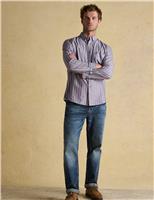 Pure Cotton Striped Oxford Shirt