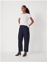 Mid Rise Barrel Jeans