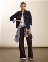 Wide Leg Palazzo Trousers